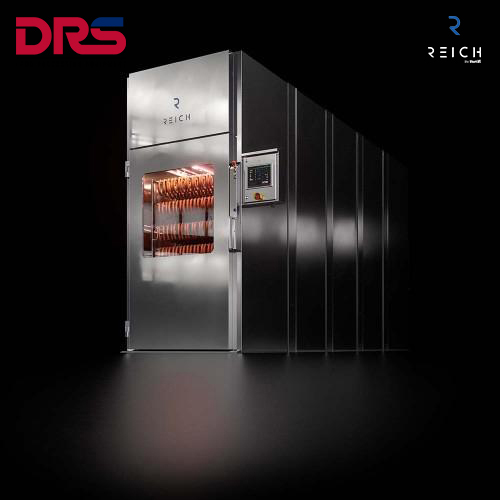 Industrial Smokehouse Cooking Chamber